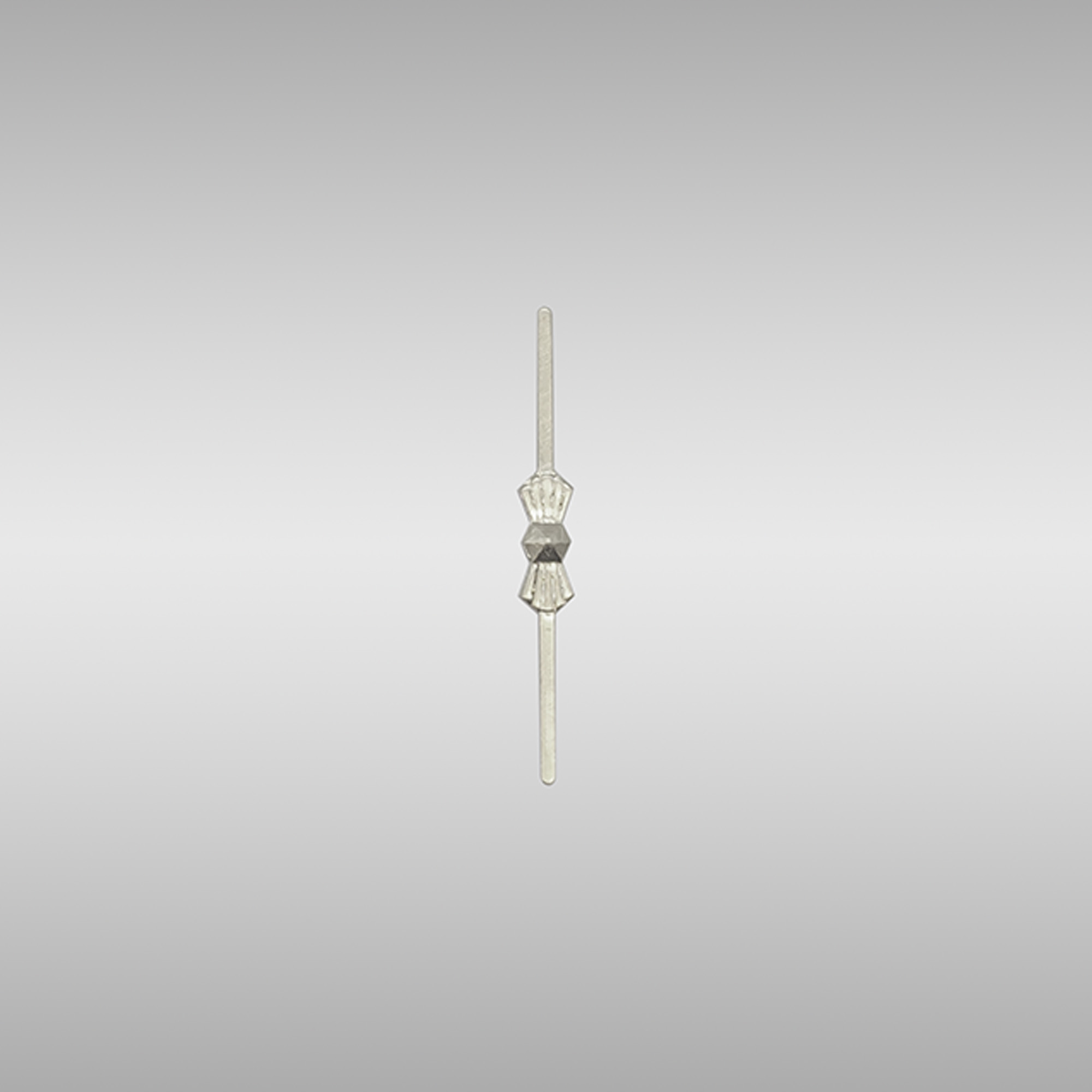 C90021  Bow Tie Straight Link Polished Chrome 33mm